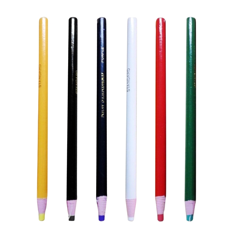Staedtler Pencil Lumocolor - DXAB 12 ชิ้นลอกออกจีนเครื่องหมายจาระบีดินสอสำหรับเครื่องหมายดินสอขี้ผึ้งกล