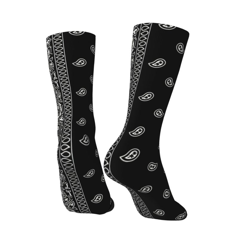 ถุงเท้าลาย Paisley Bandana สีด - Bandana Blank White บทวิจารณ์และราคา
