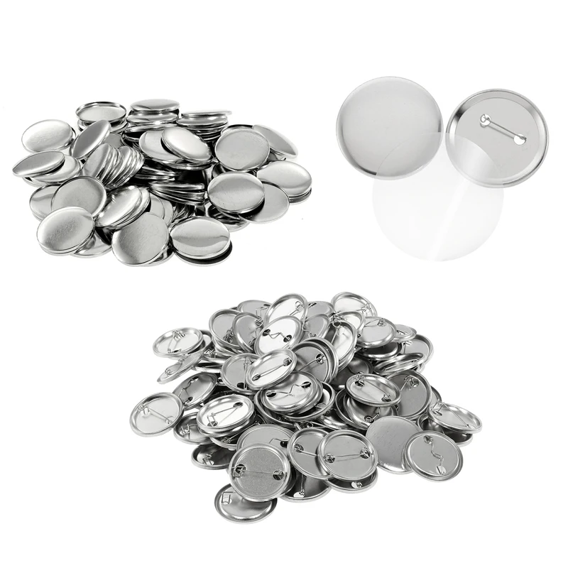 100 ชุด Blank Badge Pin ปุ่ม M - Button Badge Blank บทวิจารณ์และราคา