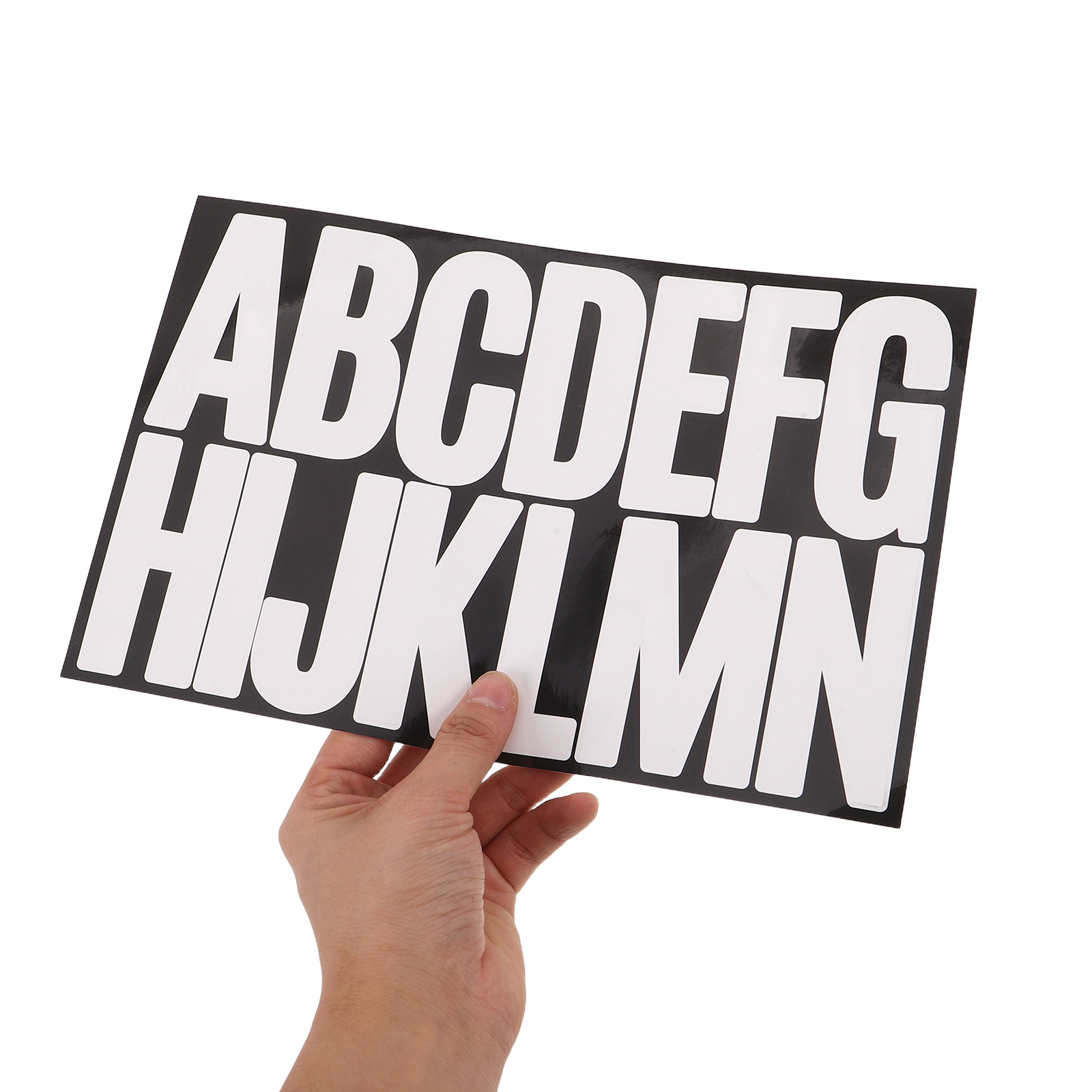 สติกเกอร์ตัวอักษรและตัวเลขสีขา - Yard Sign Blank บทวิจารณ์และราคา