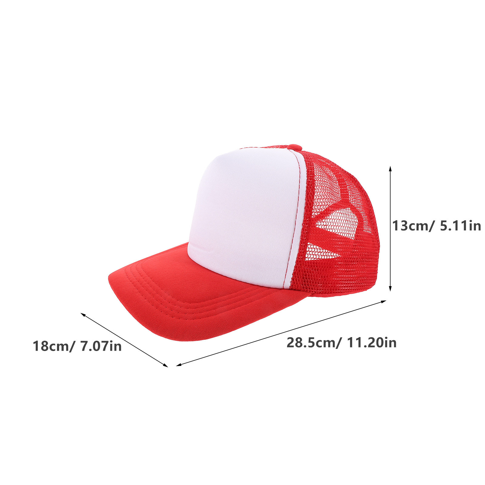 หมวกเบสบอลตาข่ายเปล่า 10 ชิ้น  - Hat Sublimation Blank บทวิจารณ์และราคา