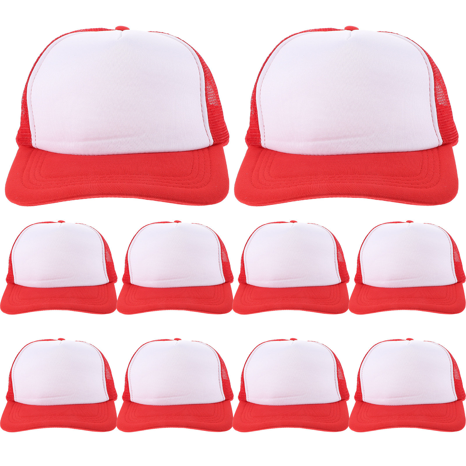 หมวกเบสบอลตาข่ายเปล่า 10 ชิ้น  - Hat Sublimation Blank บทวิจารณ์และราคา
