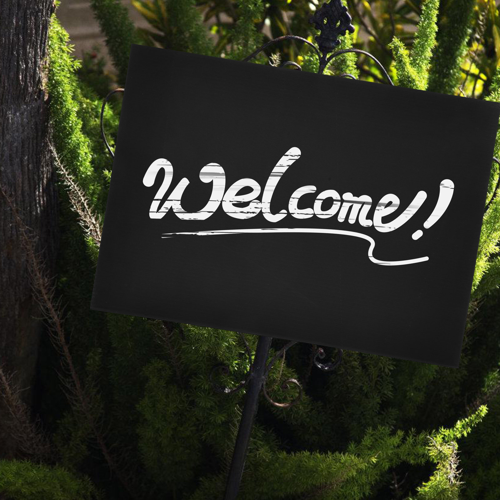 ป้ายสวนสีดำเรียบหรู 2 ชิ้น ทนต - Yard Sign Blank บทวิจารณ์และราคา