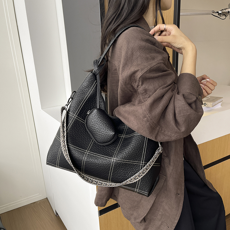 กระเป๋าโท้ทผู้หญิงขนาดใหญ่ สีด - Tote Bag Sublimation บทวิจารณ์และราคา